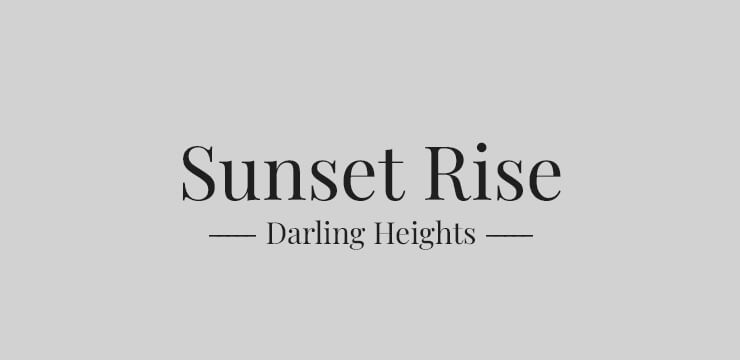 Sunset Rise Estate